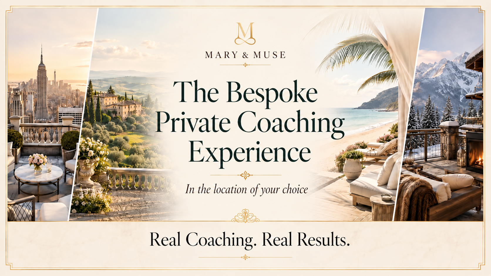 The Bespoke Private Coaching Experience